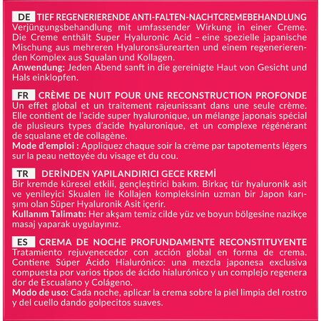 Tratament special reparator de noapte, 50 ml, Hada Labo Tokio 802065