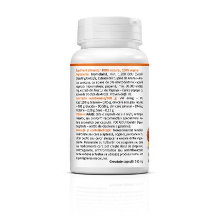 Bromelain & Papain, 60 capsule, Zenyth 761635