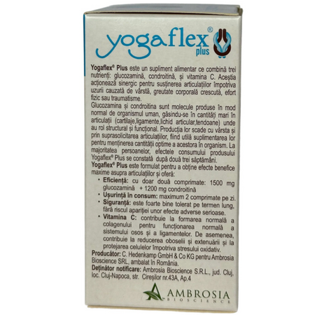 Yogaflex Plus, 30 comprimate, Ambrosia Bioscience 758854