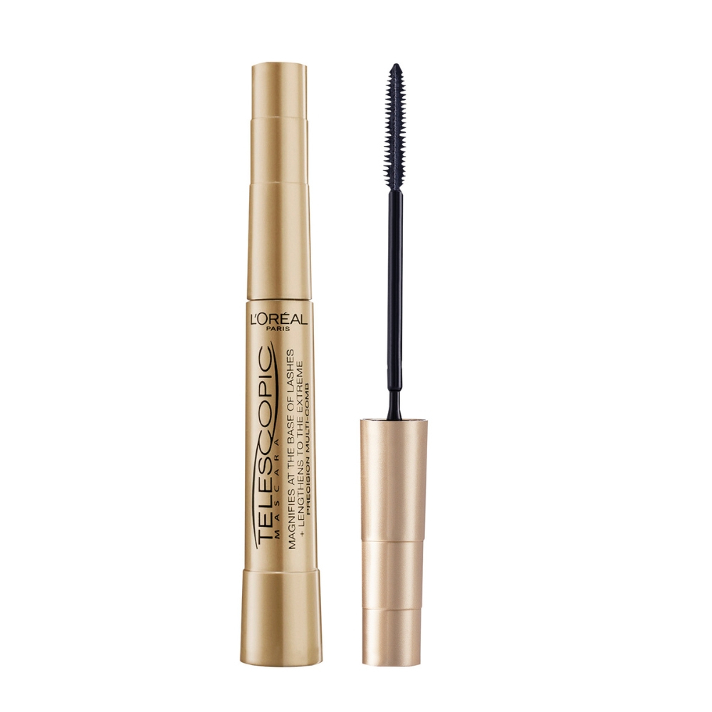 Mascara pentru alungire extrema Telescopic, Black, 8 ml, Loreal Paris