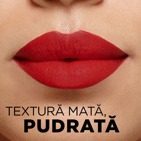 Ruj mat Color Riche Intense Volume Matte, 336 Le Rouge Avant-Garde, 1.8 g, Loreal Paris 552074