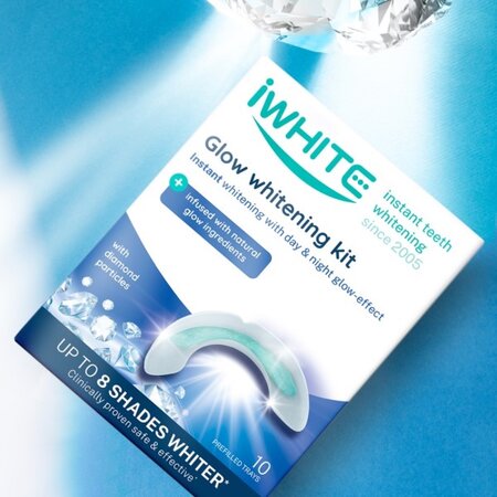 Kit pentru albirea dintilor, 10 x 0.8 g, Iwhite 552024