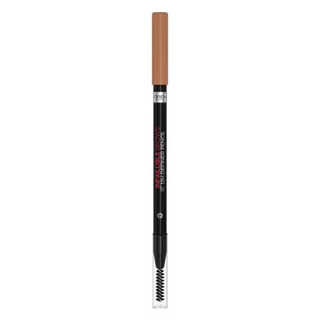 Creion pentru sprancene Brow Artist Designer, 303 Deep Brown, 5 g, Loreal Paris