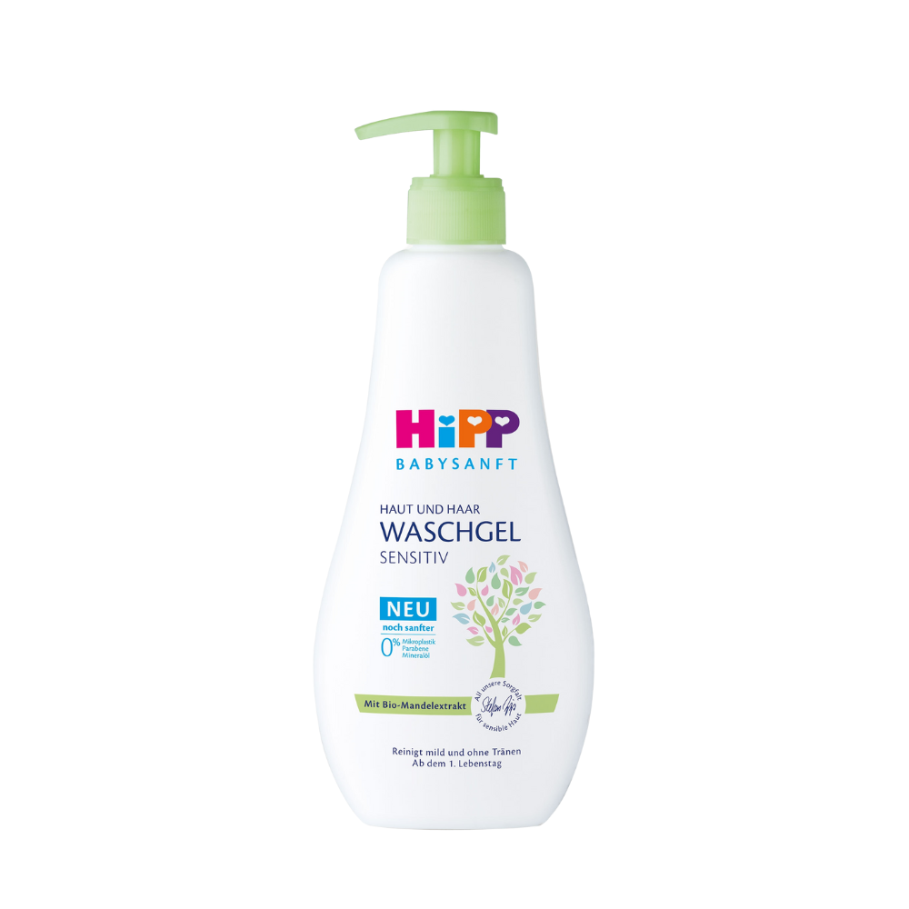 Gel de dus pentru par si corp BabySanft, 400 ml, Hipp