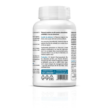 Magneziu Marin 1000 Mg, 60 capsule, Zenyth 772353