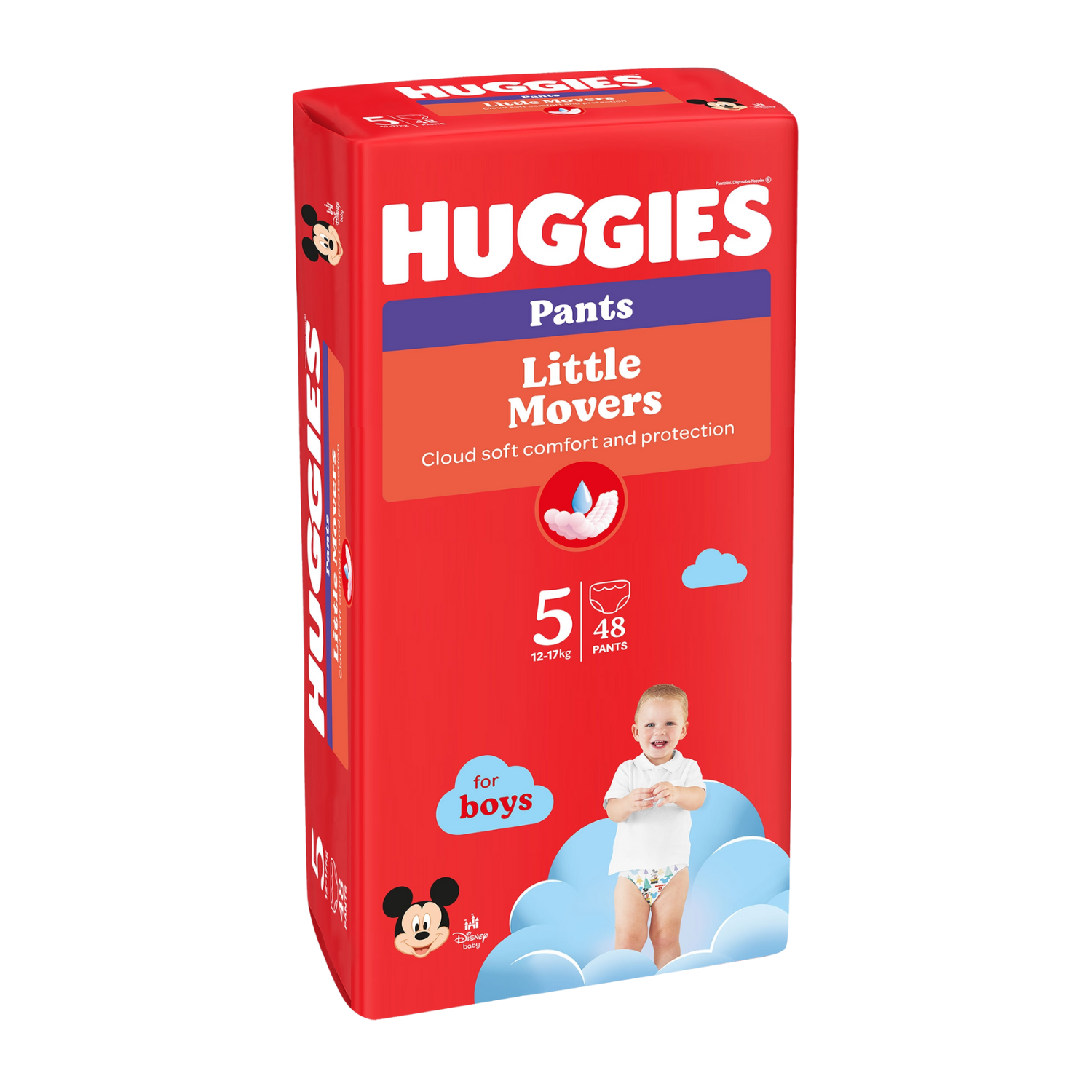 Scutece Pants Boy, Nr. 5, 12-17 kg, 48 bucati, Huggies