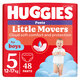 Scutece Little Movers Pants Boy, Nr. 5, 12-17 kg, 48 bucati, Huggies 801195
