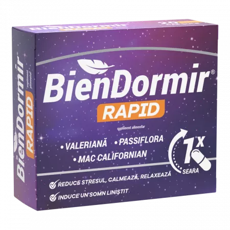 Bien Dormir Rapid, 20 capsule, Fiterman Pharma