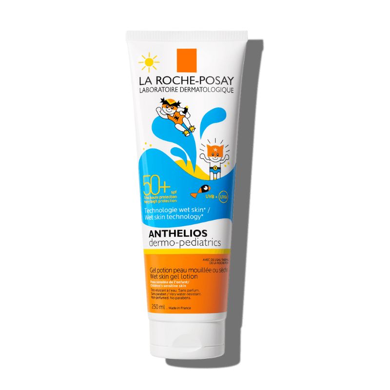 Gel cu protectie solara pentru fata si corp cu SPF 50+ Anthelios Dermo-Pediatrics, 250 ml, La Roche-Posay