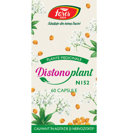 Distonoplant N152, 60 capsule, Fares 721931