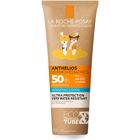 Lapte de protectie solara pentru copii SPF 50+ Anthelios Dermo-Pediatrics, 250 ml, La Roche-Posay