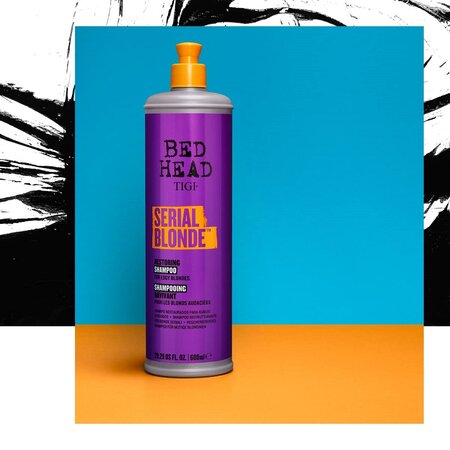 Sampon reparator Serial Blonde Bed Head, 600 ml, Tigi 552576