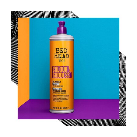 Sampon pentru par vopsit Bed Head, Colour Goddess Blonde, 600 ml, Tigi 552589