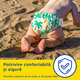 Scutec pentru inot refolosibil Little Swimmers, Nr. 3 - 4, 11 - 14 kg, Tropical, 1 buc, Huggies 801086