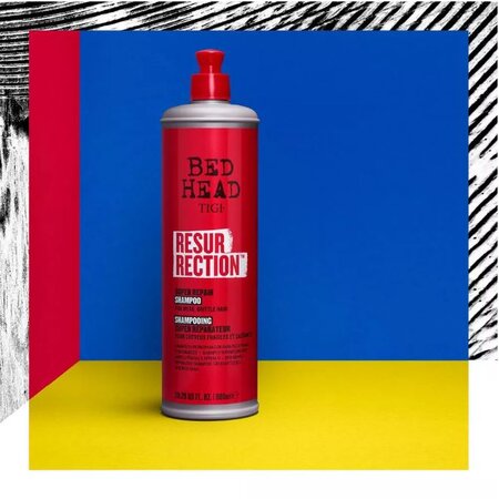 Sampon pentru parul uscat si degradat Bed Head Resurrection, 600 ml, Tigi 552629