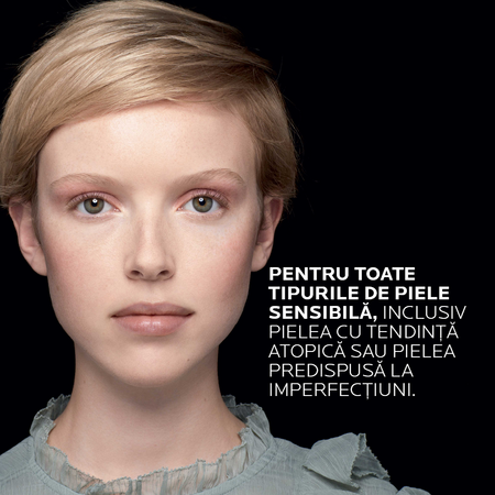 Fond de ten fluid corector SPF 25 pentru pielea sensibila Toleriane, Nuanta 10, 30 ml, La Roche Posay 552660