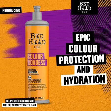 Balsam pentru par vopsit Colour Goddess Blonde Bed Head, 600 ml, Tigi 552704