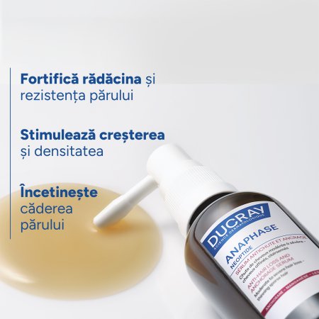 Ser anti-caderea parului si fortifierea radacinilor Anaphase Neoptide, 2 x 50 ml, Ducray 780713