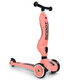 Trotineta 2 in 1 transformabila pentru copii Highwaykick 1, Peach, 1-5 ani, Scoot and Ride 552763