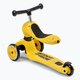 Trotineta 2 in 1 transformabila pentru copii Highwaykick 1, Lemon, 1-5 ani, Scoot and Ride 552768