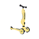 Trotineta 2 in 1 transformabila pentru copii Highwaykick 1, Lemon, 1-5 ani, Scoot and Ride 552772