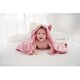 Prosop cu gluga BebeHug, 122 x 77 cm, Roz, Twindeco 552793