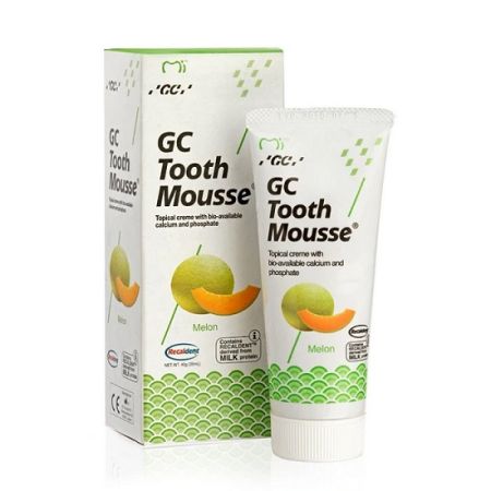 Crema topica pe baza de apa cu aroma de pepene galben Tooth Mousse