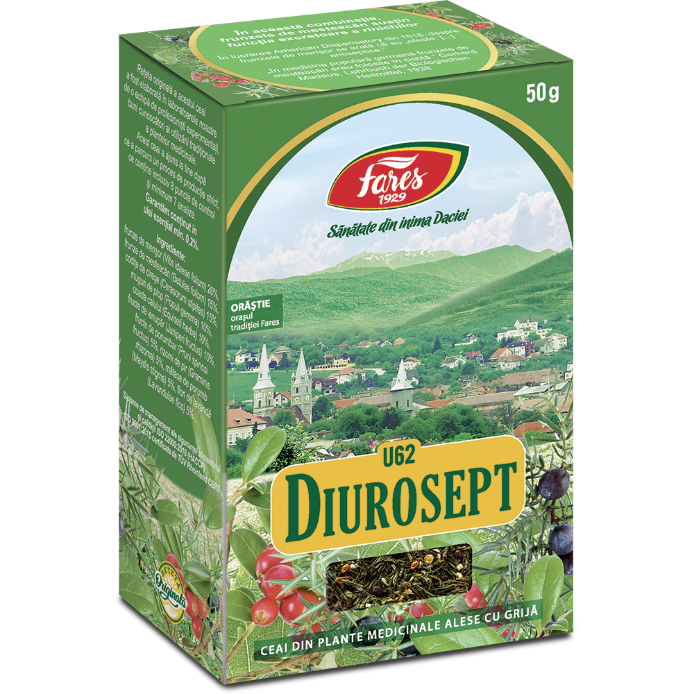 Ceai Diurosept, 50g, Fares