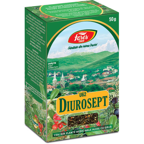 Ceai Diurosept, 50 g, Fares