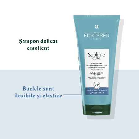 Sampon pentru definirea buclelor Sublime Curl, 200 ml, Rene Furterer 607117