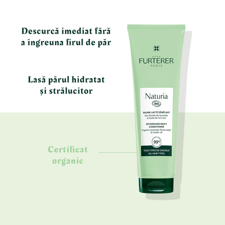 Balsam cu ulei de ricin si lavanda Naturia, 150 ml, Rene Furterer 607110