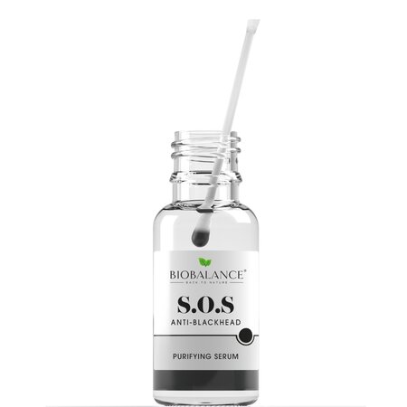 Ser purifiant impotriva punctelor negre SOS Purifying Serum, 20 ml, Bio Balance 553224