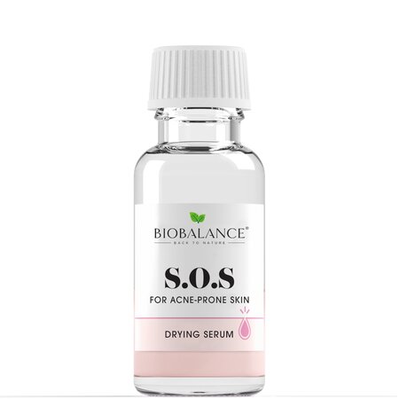Ser pentru uscarea acneei SOS Drying Serum, 20 ml, Bio Balance 553233