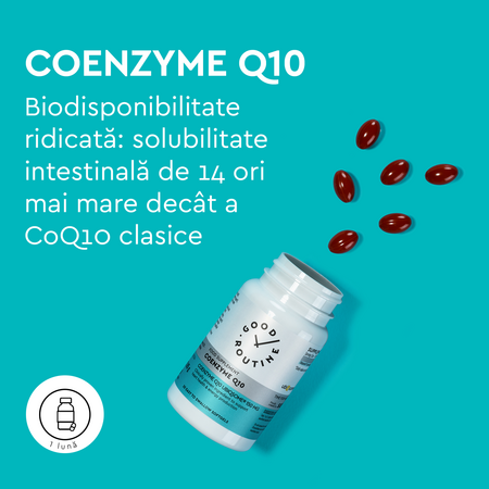 Coenzima Q10 Good Routine, 30 capsule moi, Secom 777619
