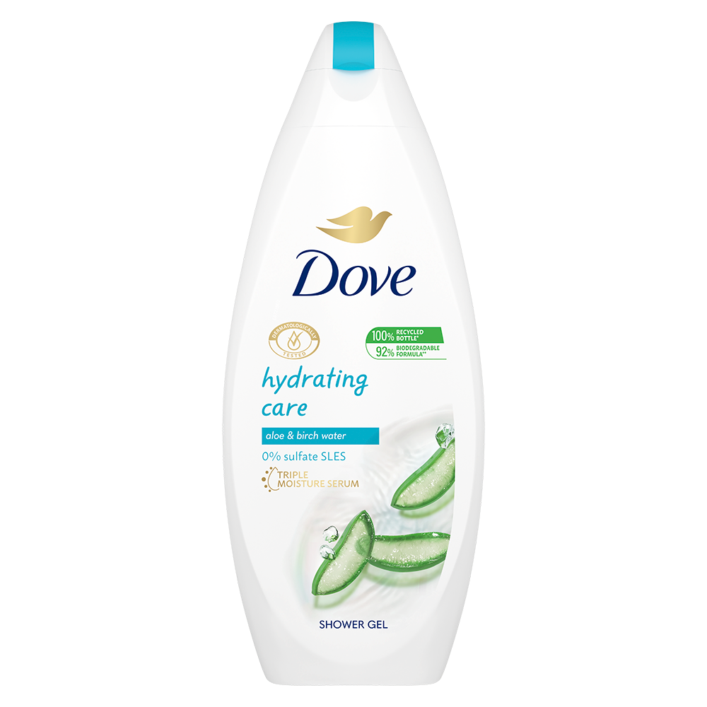 Gel de dus Hydrating Care, 250 ml, Dove