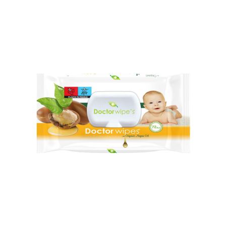 servetele cu ulei de argan doctor wipes