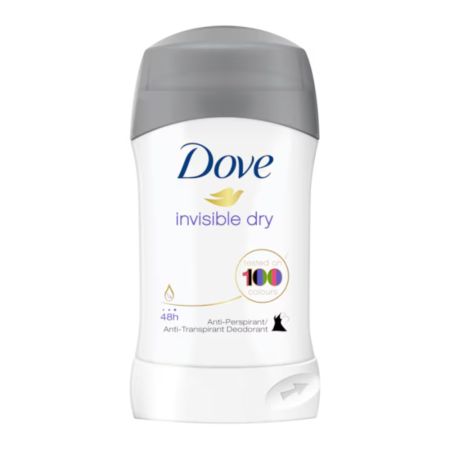 Antiperspirant stick Invisible Dry, 40 ml, Dove