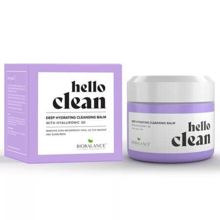 Balsam de curatare faciala cu acid hialuronic Hello Clean