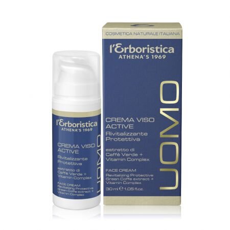 Crema protectoare cu extract de cafea verde pentru barbati Uomo Active