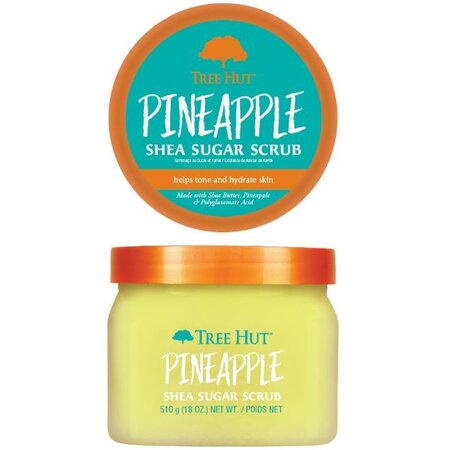 Scrub exfoliant pentru corp Shea Sugar, Pineapple, 510 g, Tree Hut 553318