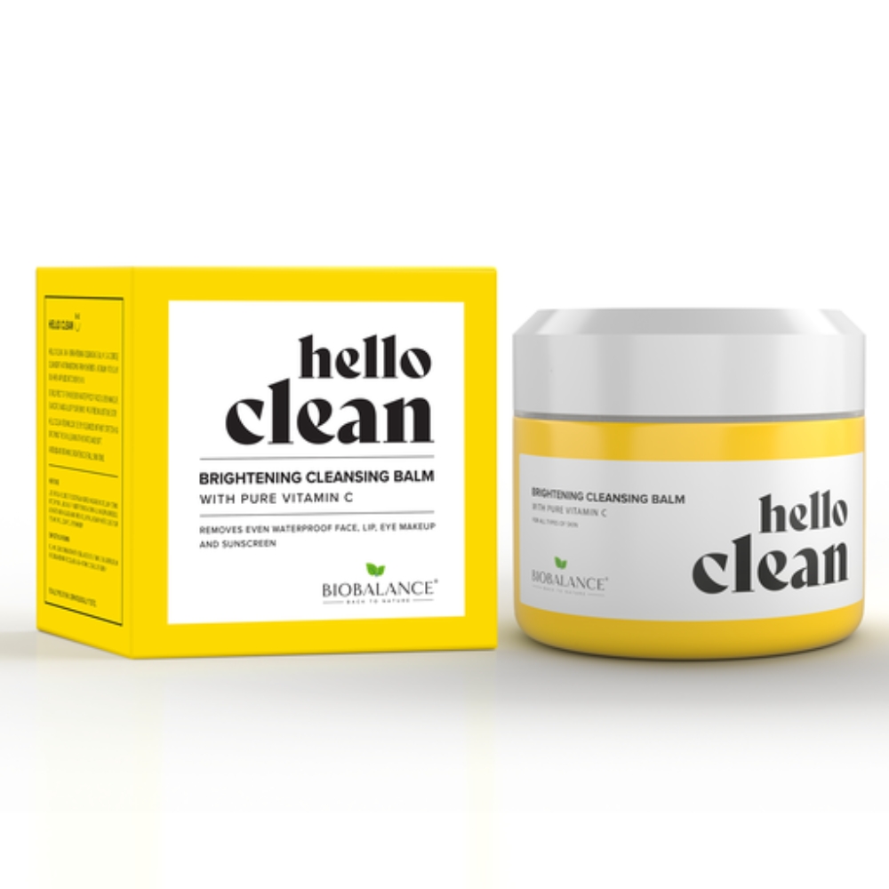 Balsam de curatare faciala 3 in 1 cu Vitamina C Pura Hello Clean, 100 ml, Bio Balance