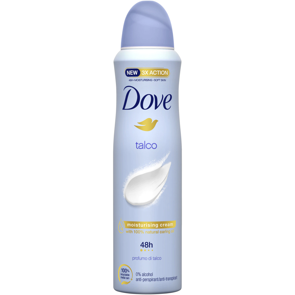 Deodorant Spray Talco, 150 ml, Dove