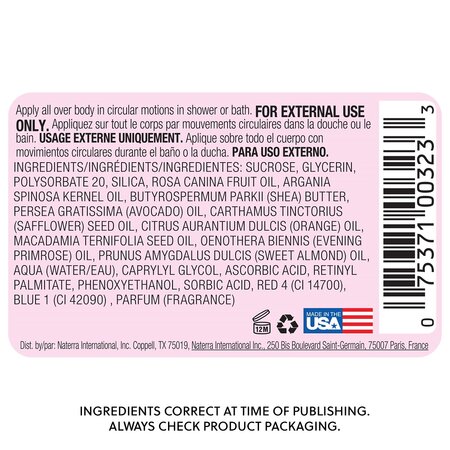 Scrub exfoliant pentru corp Shea Sugar, Moroccan Rose, 510 g, Tree Hut 553352
