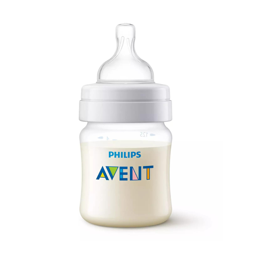 Biberon anti-colici Philips Avent, 0 luni+, 125 ml, SCY100/01, Philips