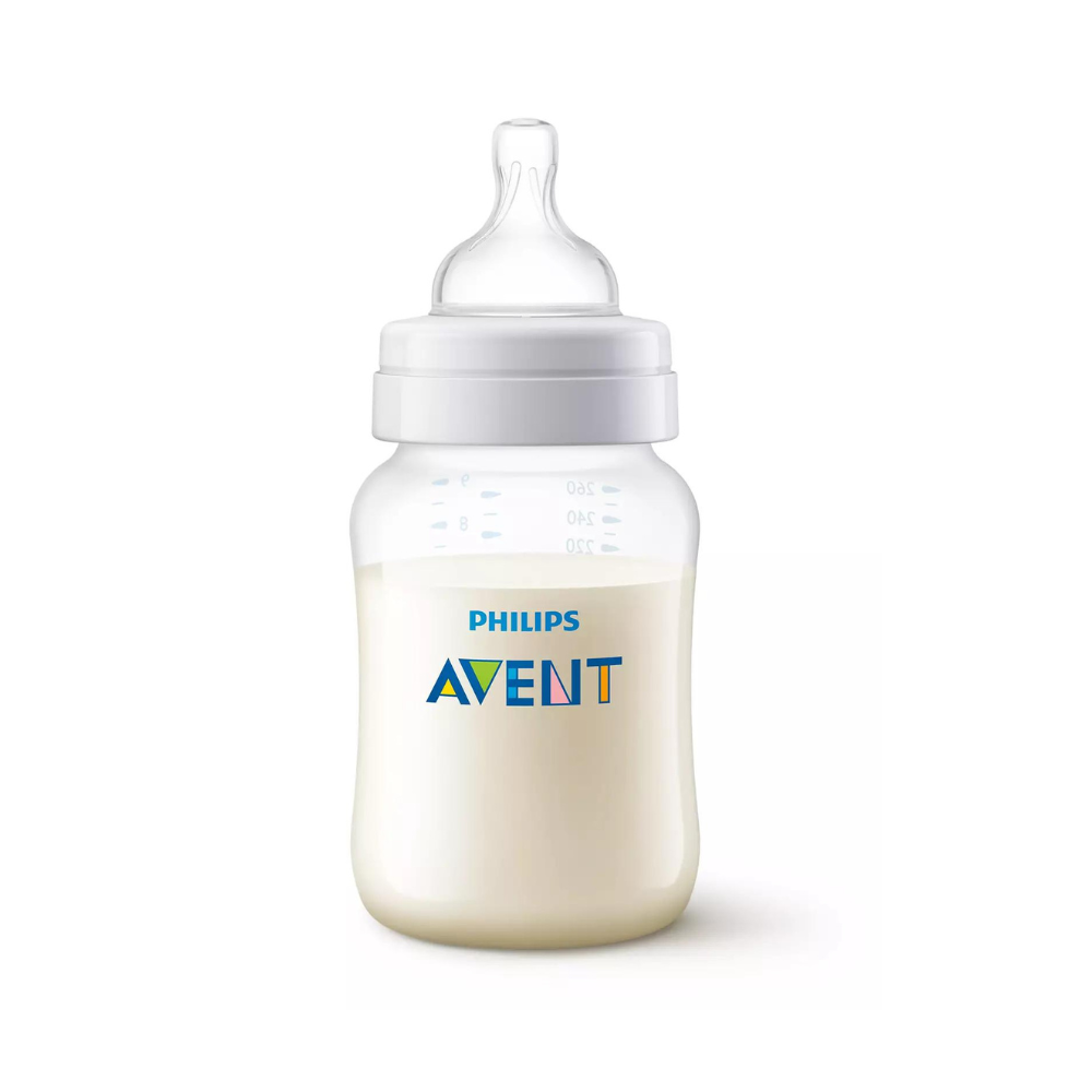 Biberon anti-colici Philips Avent, 1 luna+, 260 ml, SCY103/01, Philips