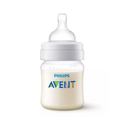 Set 2 biberoane anti-colici Philips Avent, +0 luni, 125 ml, 2 bucati, SCY100/02, Philips 553385