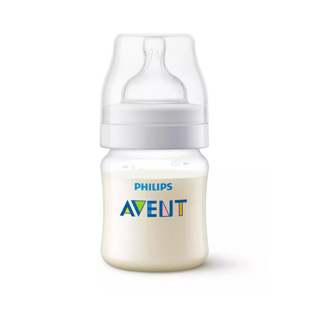 Set 2 biberoane anti-colici Philips Avent, +0 luni, 125 ml, 2 bucati, SCY100/02, Philips 553384