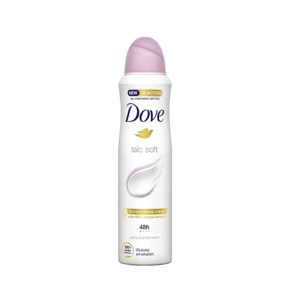 Deodorant Spray Talc Soft, 150 ml, Dove Women
