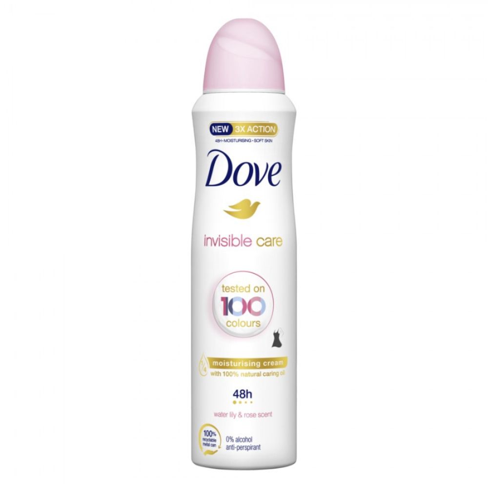 Deodorant Spray Invisible Care Floral Touch, 150 ml, Dove Women