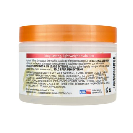 Unt de shea pentru corp cu aroma de Cocos, 240 g, Tree Hut 553463
